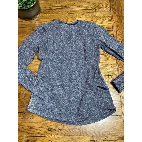 LULULEMON Extra Mile Long Sleeve Reflective Size 8 - Picture 1 of 7